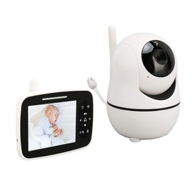 HURRISE Monitor para Bebés, Monitor para Bebés, Reproductor De Canciones De Cuna Inalámbrico para Vigilantes De For Conexión WiFi De Audio...         