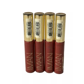 IMAN 1 Iman LIP SHIMMER, Icon  lipgloss Mini Tester Lot Of 4
