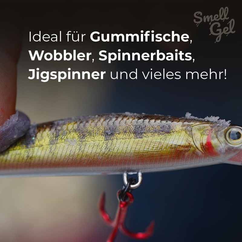 Spro Smell Gel 75 ml Fish Attractant, Colour: Aniseed UV