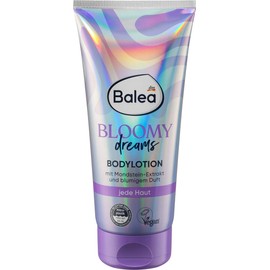 Balea Set of 3 Skin Care: Body Lotion Bloomy Dreams Floral Moisturiser Shea Butter & Moonstone Extract of Semi-Precious Stones (2 x 200 ml) + ETERNAL SUMMER Shimmer Lotion (200 ml), 600 ml
