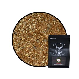 Revival Tea Company Rooibos Chai Tea - Rooibos Red Tea Blend with Fresh Spiced Chai Flavor - Caffeine Free - 24 Tea Bags