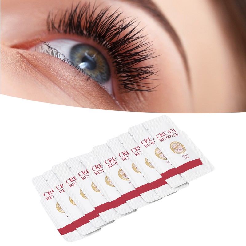 0.28oz Lash Remover Cream Peach Flavor Mild Eyelash Extension Remover