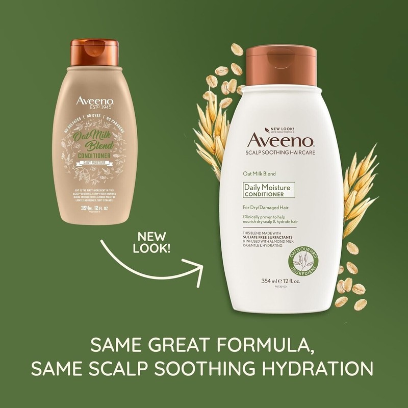 OGX Aveeno Scalp Soothing Oat Milk Blend Conditioner , Fresh,