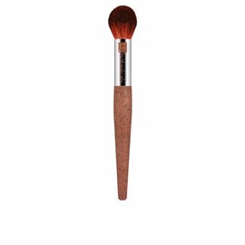 HIGHLIGHTER BRUSH Bionic Synthetic Hair, Recycled Aluminium, Coffee & Corn Handle, 1 u