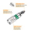 sourcing map 5pcs Phillips Screwdriver Bit PH1 1/4" Hex Shank