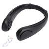 Portable Neck Fan with Music Speakers Wearable Rechargeable Fan with