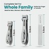 Toe Nail Clippers for Thick Nails - Ultra Sharp Wide