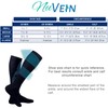 NuVein Airplane Travel Socks for Women & Men Flight Circulation