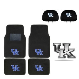 Kentucky Wildcats 4 Pc Carpet Floor Mats