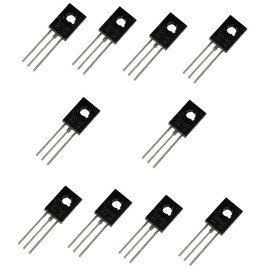 Pack of 10 PNP Transistor BD140 80V 1.5A TO126
