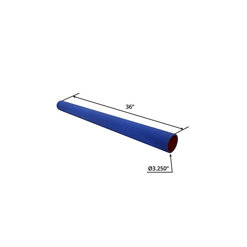 Silicone Radiator Coolant Hose 3.25" ID x 3 Foot Stick