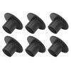 6Pcs Black Taper Candle Holder Matte Candle Candlestick Holder Stand