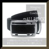 Kurop Men's Stingray Slide-Belt with No Holes, Stingray Leather, Genuine