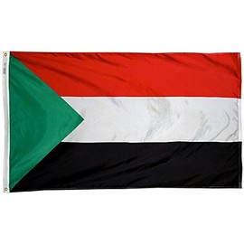 Sudan - 4' x 6' Nylon World Flag