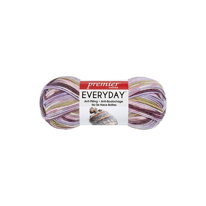 Deborah Norville Collection Everyday Print Yarn-Lilac Ridge