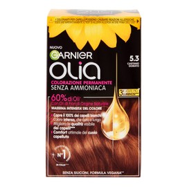 Garnier Olia Ammonia Free Hair Dye - Covers White Hair - Golden Brown