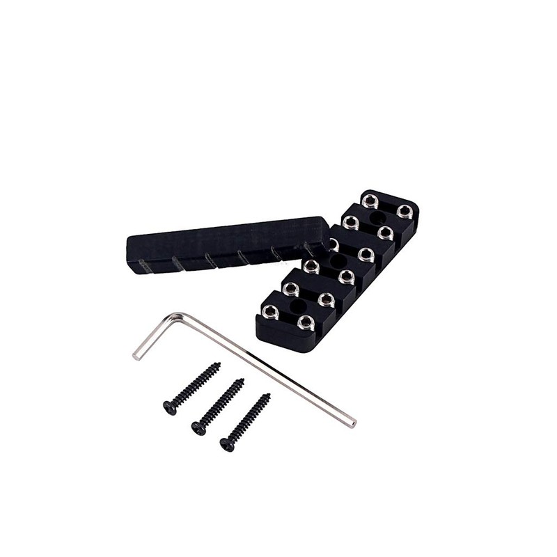 Alnicov Headless Guitar 6 String Locking Nut Stop Nuts Guitars