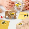 MANSVS 1000 PCS Construction Stickers, Excavator Stickers Roll, Funny Truck
