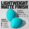 Real Techniques Miracle Airblend Foundation Sponge, Makeup Blending Sponge