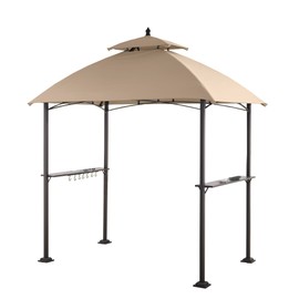 Garden Winds Replacement Canopy Top Cover for The BHG MS18-101-101-01 Grill Gazebo - RipLock 350