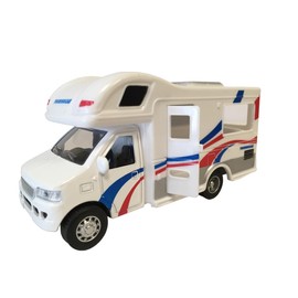 Camper Toy for Children, Camper with Reverse Train, Motorhome Die Cast Model, Camper Touringcar, Car, Caravan, Van, Motorhome Toy, Caravan Toy, Various Graphics
