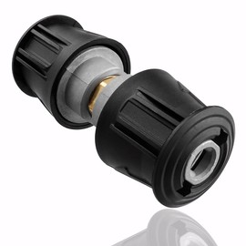 Yakamoz High Pressure Washer Adapter, M22 14mm Quick Connect Hose Coupler Fitting Hose Connector Hose to Hose Connector Replacement Parts for Karcher K2 K3 K4 K5 K6 K7