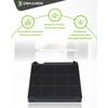 DEKAROX Carbon Filter Activated Carbon Filter for Elica Model 15
