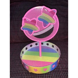 Star EMOJI STAR JEWELRY HANGER/TRAY SHIMMERING RAINBOW SUPER CUTE!!