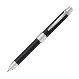 Pilot 2+1 Ridge Leather Black BTHR-3SL-B Multifunction Ballpoint Pen 2 Color 0.7mm + Sharp 0.5mm Ballpoint Pen