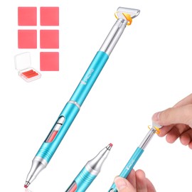 Yacig Diamond Art Pen Refillable Wax Pen for Diamond Painting, Metal 5D Diamonds Art Accessories Pens with a Multi Placer, Blue
