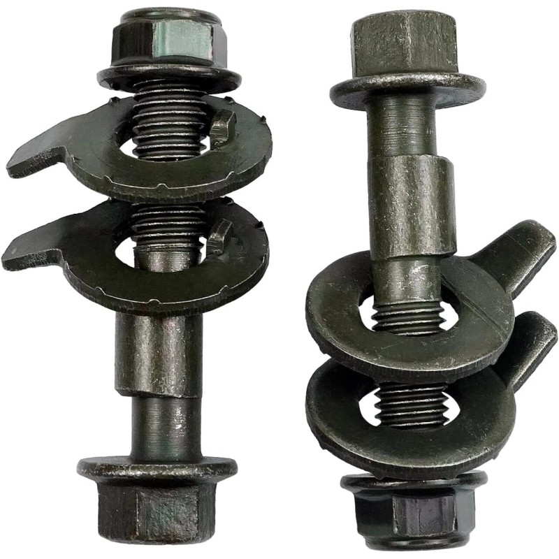 Slaction 4PCS 14mm Adjustable Camber Bolt Kit Front Wheel Alignment