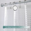 Clear Shower Curtain Liner, 100% Waterproof EVA 3D Shower Curtains