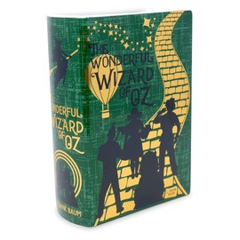 Steel Mill & Co Original Large Book-Shaped Decorative Vase, Ceramic Vases for Home Decor, Cute Bookshelf Decor, Unique Vase for Book Lovers, Wizard of Oz