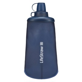 LifeStraw Peak Collapsible Squeeze Bottle 650ml, Mountain Blue