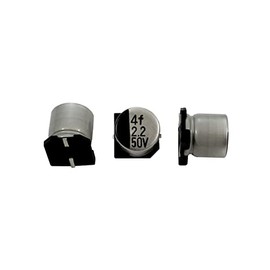Elko Capacitor 20x Radial 2.2µF 50V SMD Electrolytic Capacitor up to 85°C 2.2uF Electrolytic Capacitor from Elna