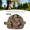 Canvas Composite Pulley Bow Bag Outdoor Archery Hiking Backpack Triangle