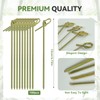 200PCS Cocktail Picks Bamboo Skewers for Appetizers, Fancy Toothpicks for