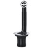 SPARES2GO Sink Waste Combination Overflow Plug with Chain 40mm 1.5"