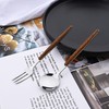Uniturcky 20-Piece Silverware Set for 4, Stainless Steel Flatware Tableware