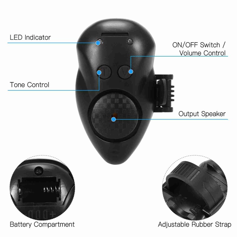 Fishing Bait Alarm LED Fishing Bait Alert Luminous Fishing Bait