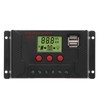 Solar Controller PWM 12V 24V Automatic Adaptation LCD Display USB