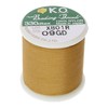 KO Hilo de nailon para cuentas, color dorado, 100% nailon,