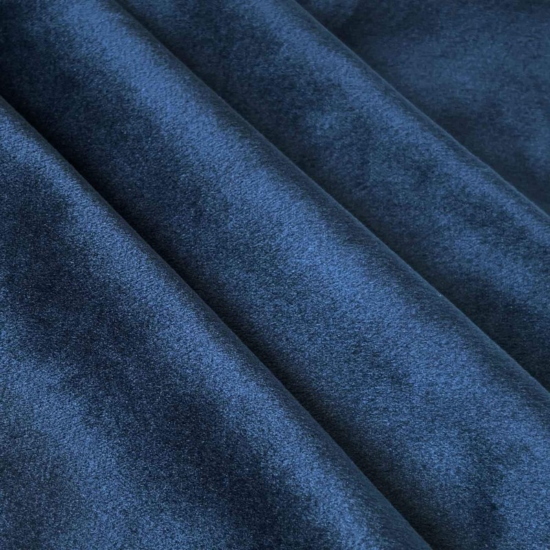 Set of 2 Luxton Velvet Square Cushion Covers Indigo Blue,