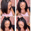 Alidiamond 22 Inch Kinky Straight 13X4 Lace Frontal Human Hair