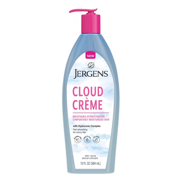 Jergens Cloud Crème, Loción Corporal Ligera, 384 Ml