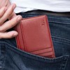 Valentoria Slim RFID Blocking Card Holder Small Pocket Wallet Keychian