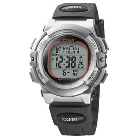 [NOA精密] 腕時計 デジタル イグザート 電波 ソーラー 防水 ウレタンベルト XXW-500 SM メンズ ブラック