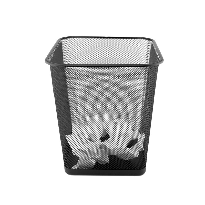 D.RECT Metal Bin Mesh 18L - Bedroom Bin, Trash Can,