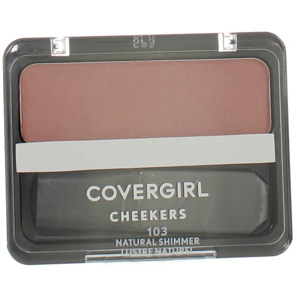 CoverGirl Cheekers 103 Natural Shimmer Blush (Pack Of 12)