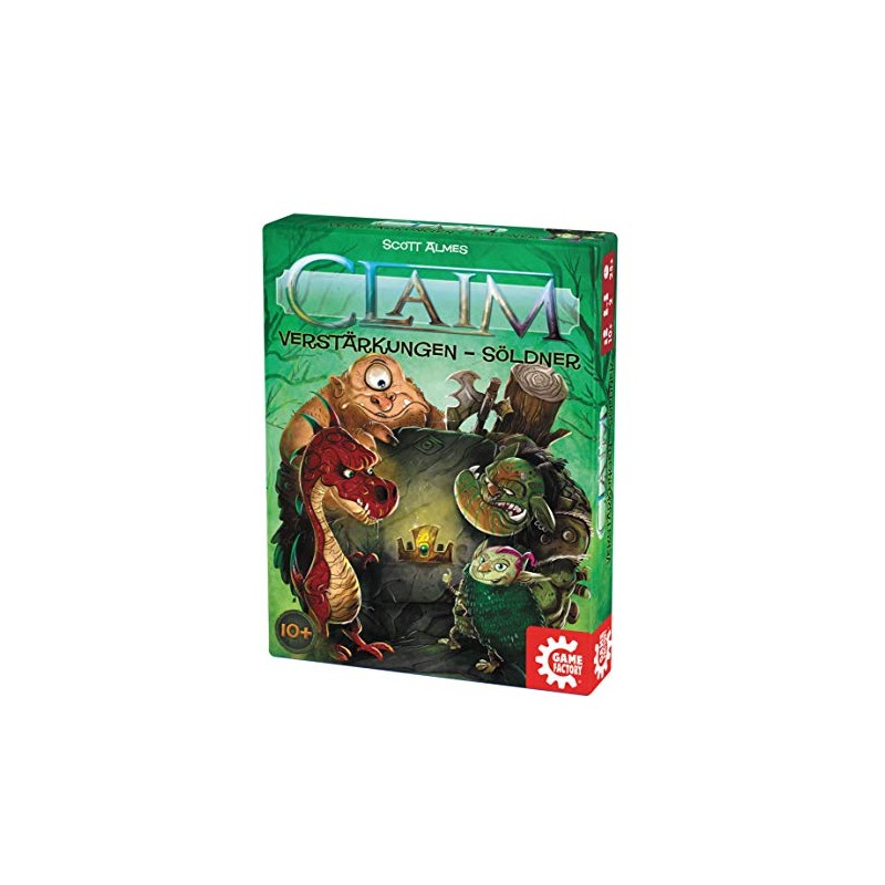 Game Factory 646262 Claim, Card Game, Stitch Game, Reinforcement, Expansion
